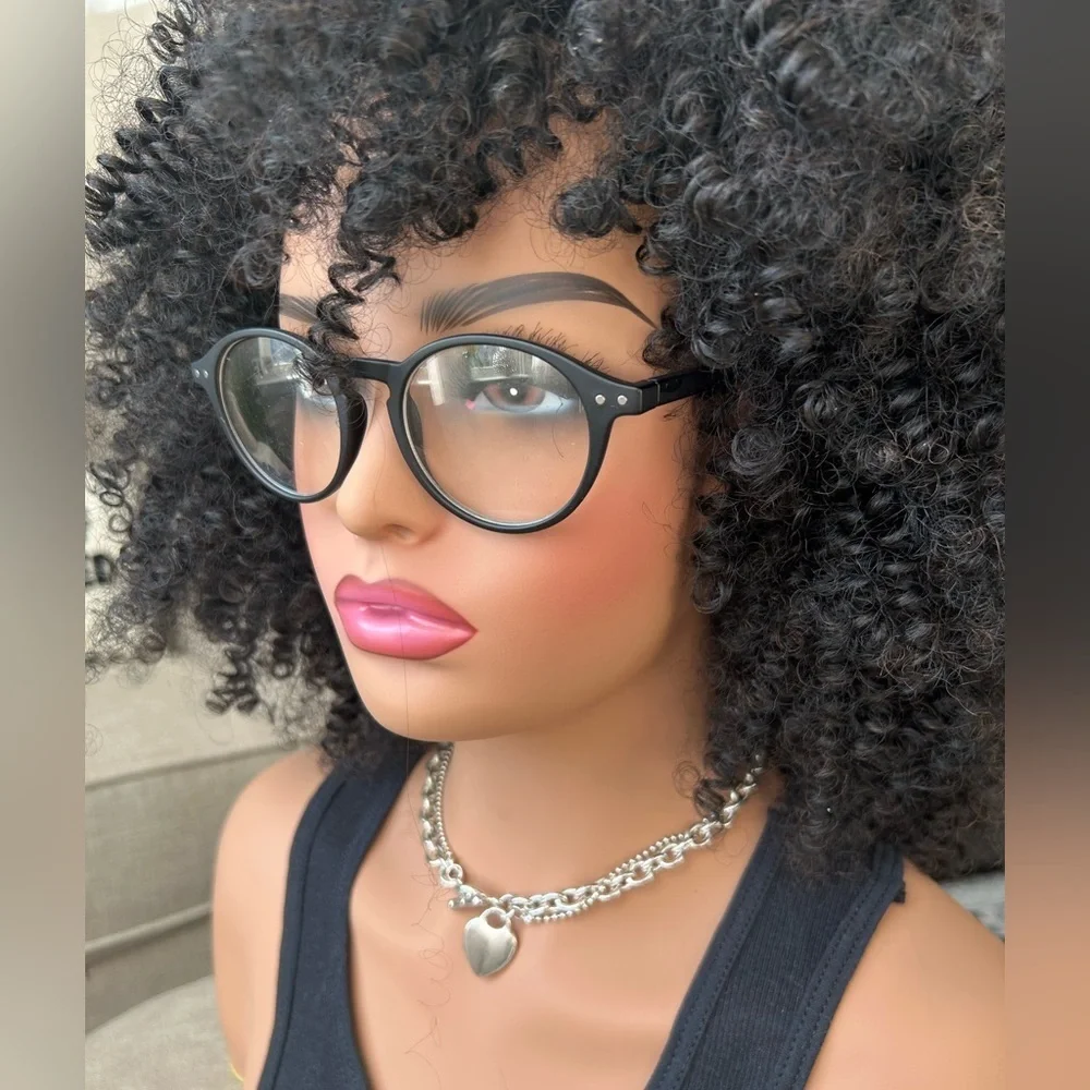 ✨NEW Nerd Stylish Black Clear Frame Glasses